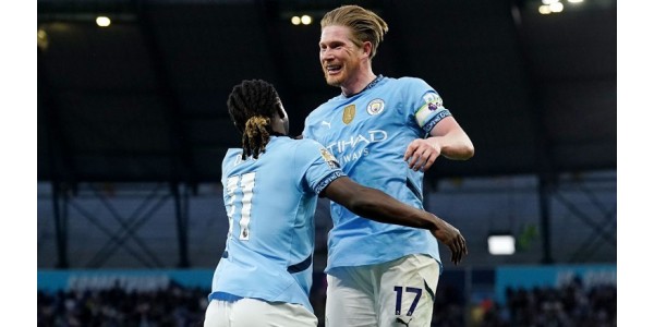 Kevin De Bruyne's laatste optreden in het Etihad Stadium Kevin De Bruyne's laatste optreden in het Etihad Stadium